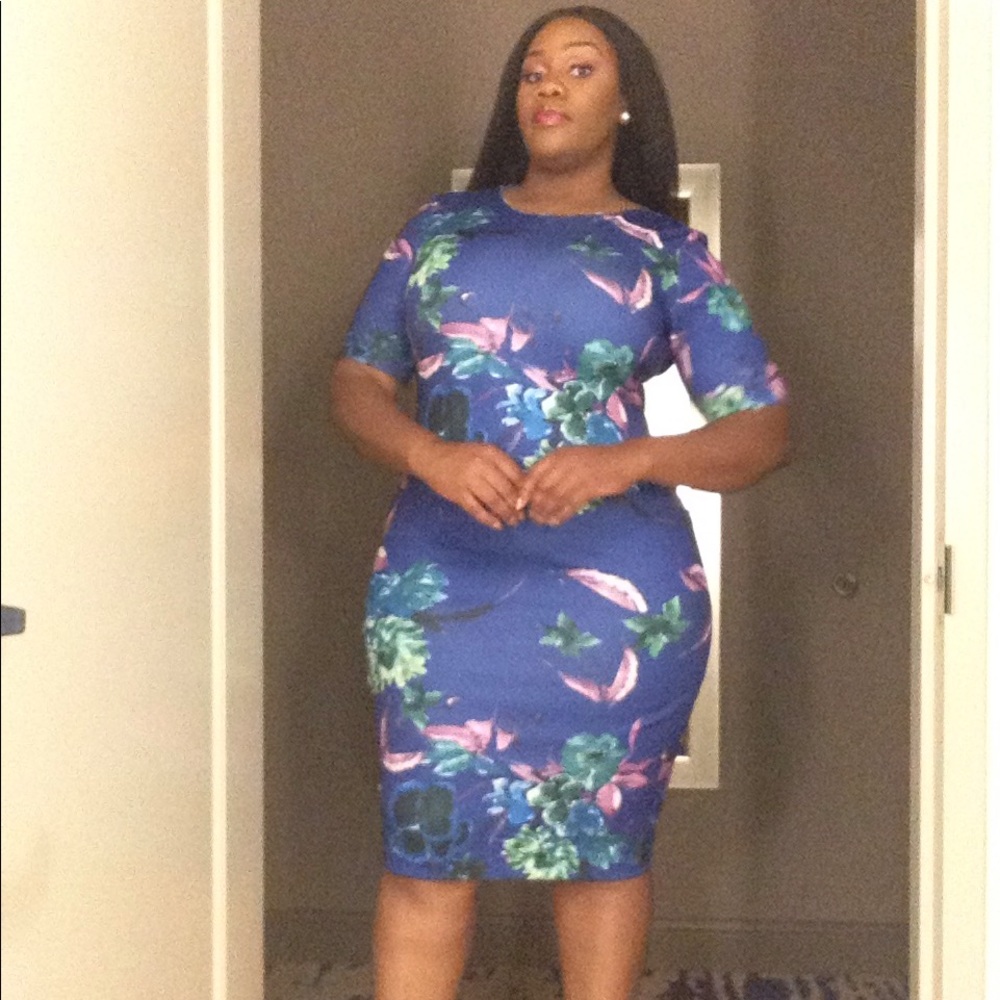 NY&Co XL Midi Dress